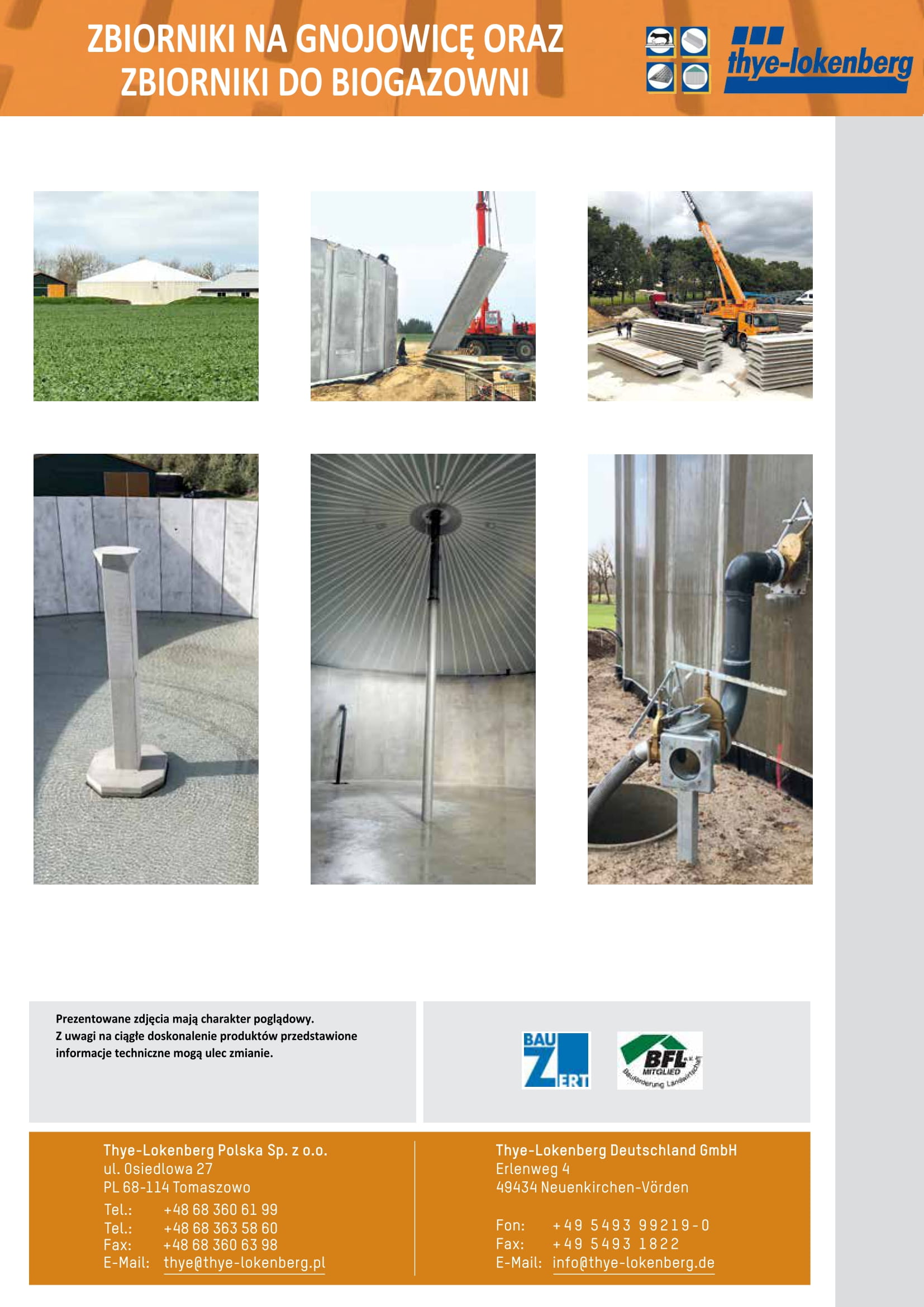Zbiorniki do składowania gnojowicy - zbiorniki do biogazowni